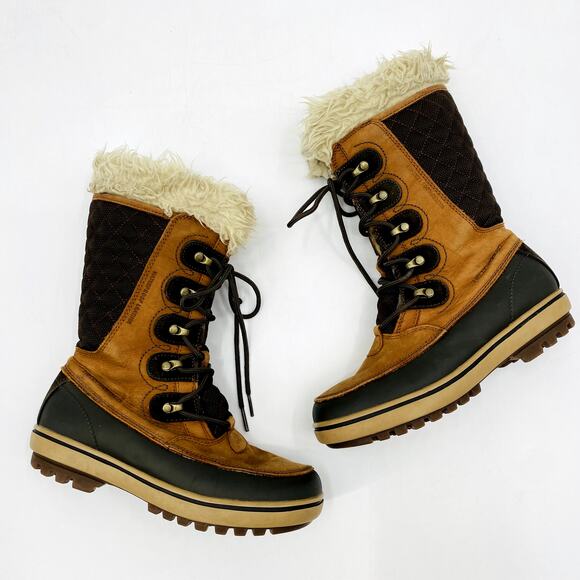 Helly Hansen Lace Up Winter Waterproof Boots - Picture 1 of 5